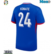 France Ibrahima Konate #24 Replica Home Shirt Euro 2024 Short Sleeve